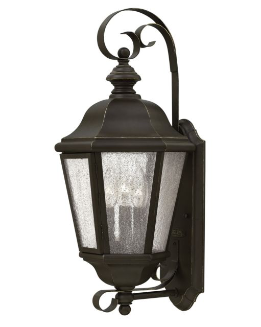 Edgewater Outdoor 3 Light Wall Lantern