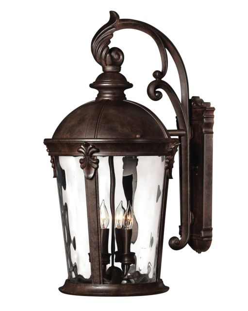 Windsor Outdoor 4 Light Wall Lantern