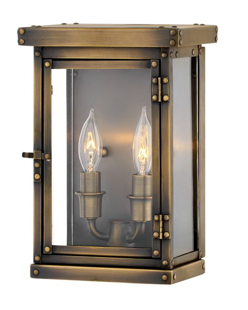 Hamilton Outdoor 2 Light Wall Lantern