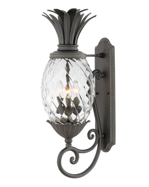 Plantation Outdoor 3 Light Wall Lantern