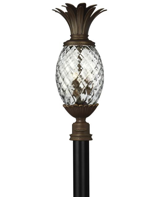 Plantation Outdoor 3 Bulb Post Light