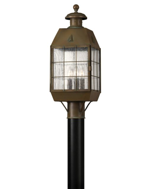 Nantucket Outdoor 3 Bulb Post Light