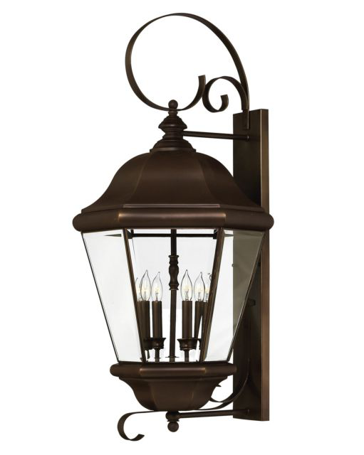 Clifton Outdoor 4 Light Wall Lantern