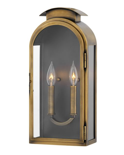 Rowley Outdoor 2 Light Wall Lantern