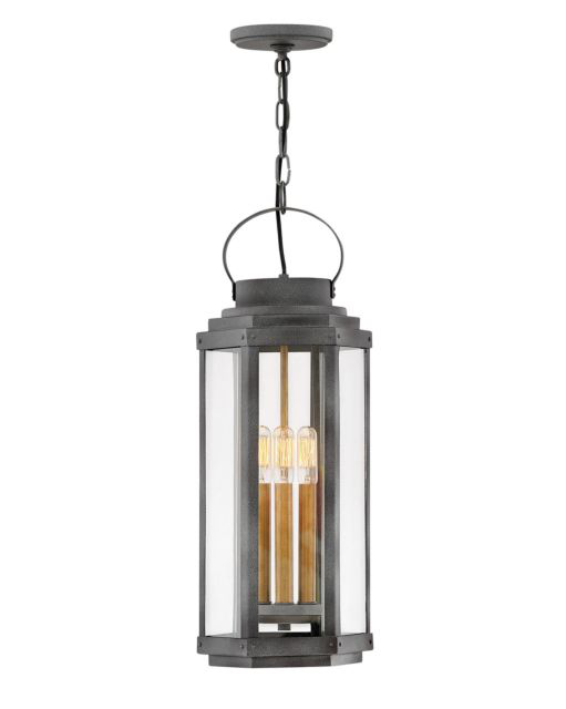 Danbury Outdoor 3 Light Hanging Lantern