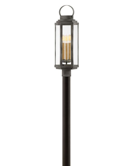 Danbury Outdoor 3 Bulb Post Light