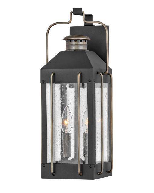 Fitzgerald Outdoor 2 Light Wall Lantern