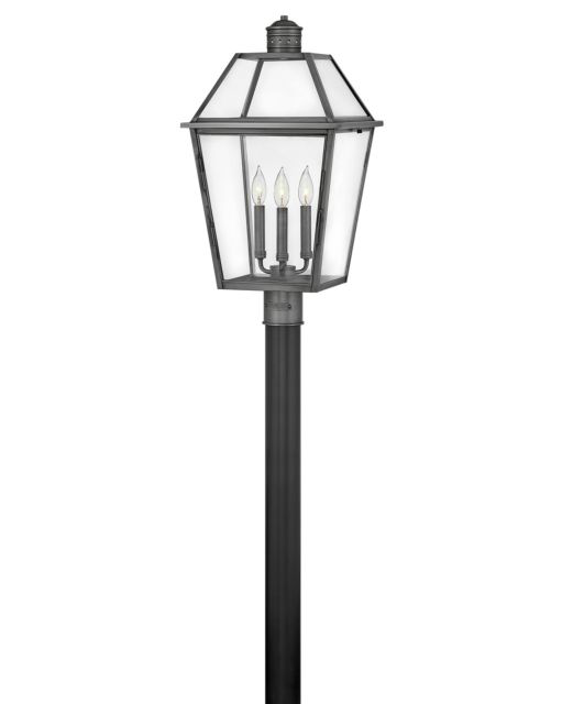 Nouvelle Outdoor 3 Bulb Post Light