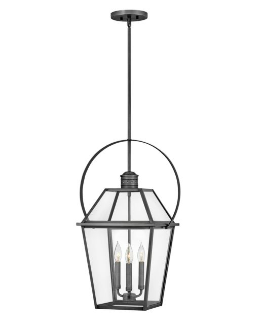 Nouvelle Outdoor 3 Light Hanging Lantern