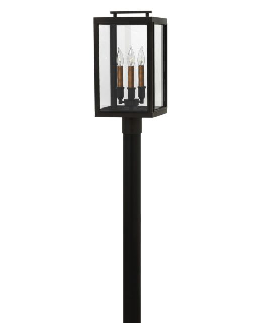 Sutcliffe Outdoor 3 Bulb Post Light