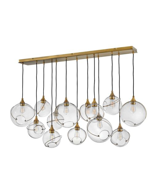 Skye 13 Light Linear Chandelier