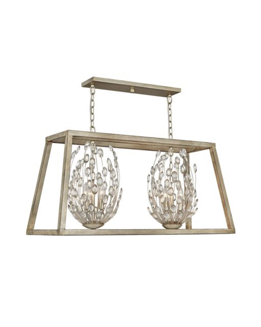 Loren 6 Light Linear Chandelier