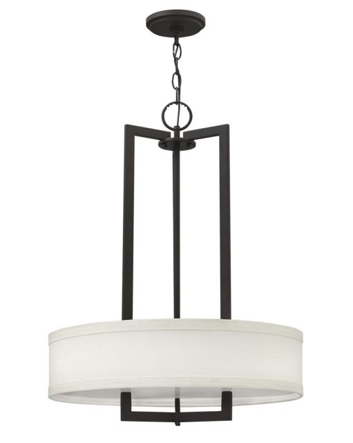 Hampton 3 Light Drum Chandelier