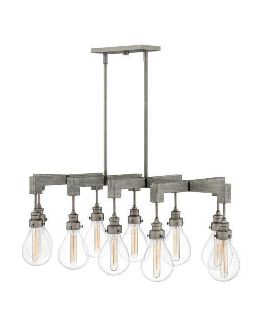 Denton 10 Light Linear Chandelier