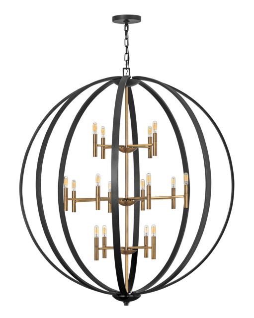 Euclid 16 Light Orb Chandelier