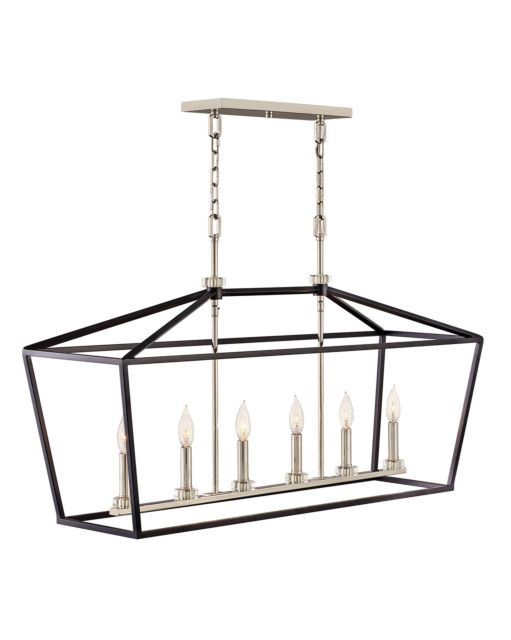 Stinson 6 Light Linear Chandelier