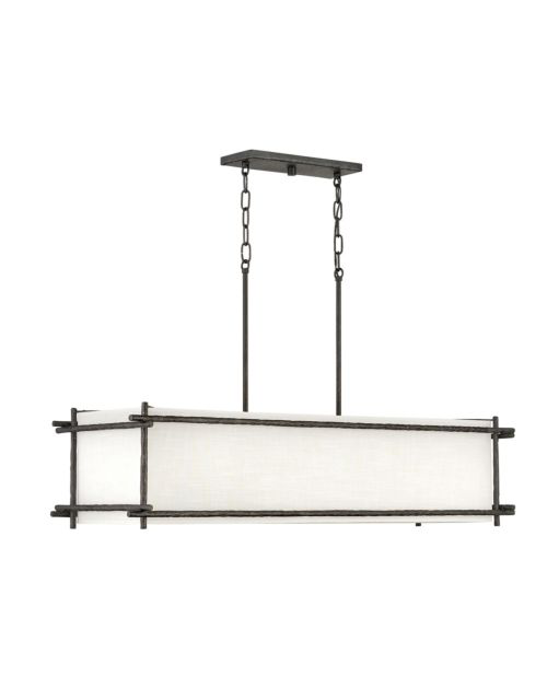 Tress 6 Light Linear Chandelier