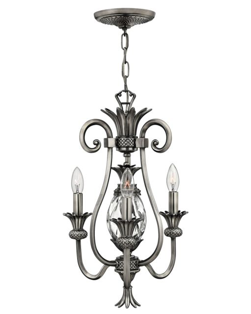 Plantation 3 Light Chandelier