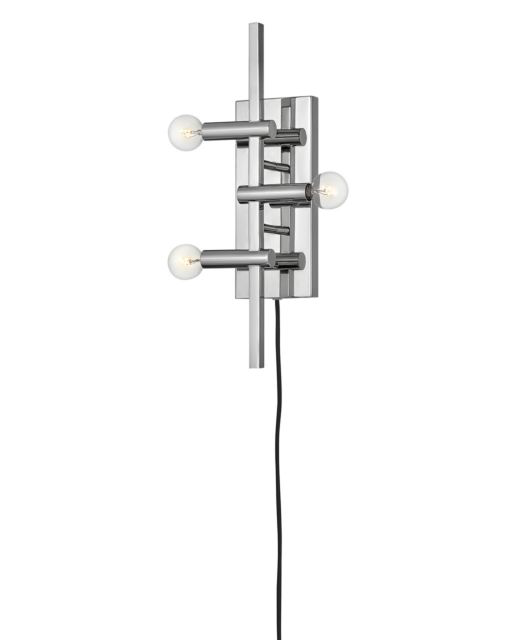 Kinzie 3 Light Plug-in Wall Sconce