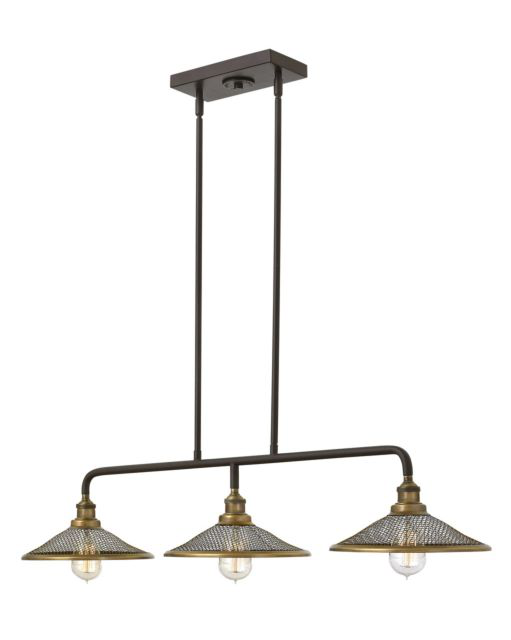 Rigby 3 Light Linear Chandelier