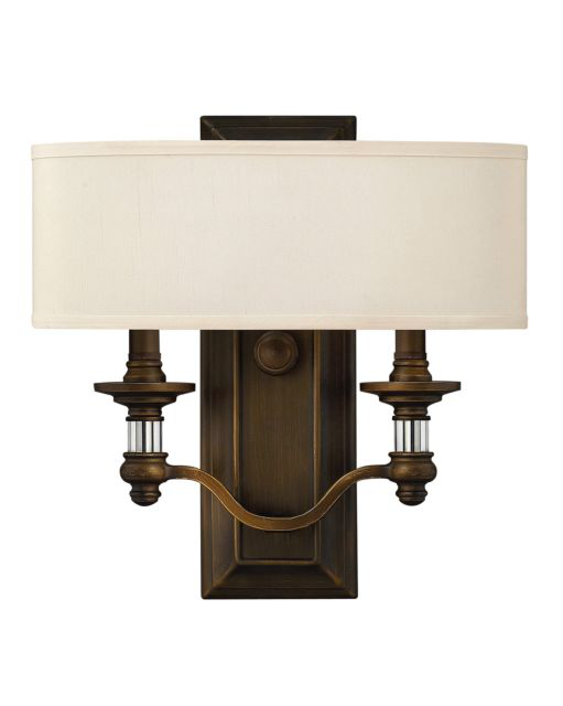 Sussex 2 Light Wall Sconce