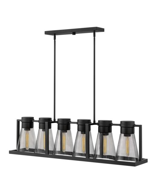 Refinery 6 Light Linear Chandelier