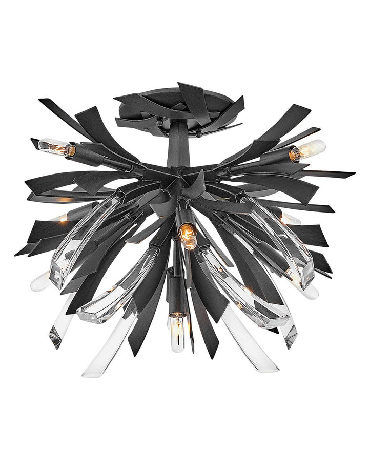 Vida 9 Light Semi-flush Mount