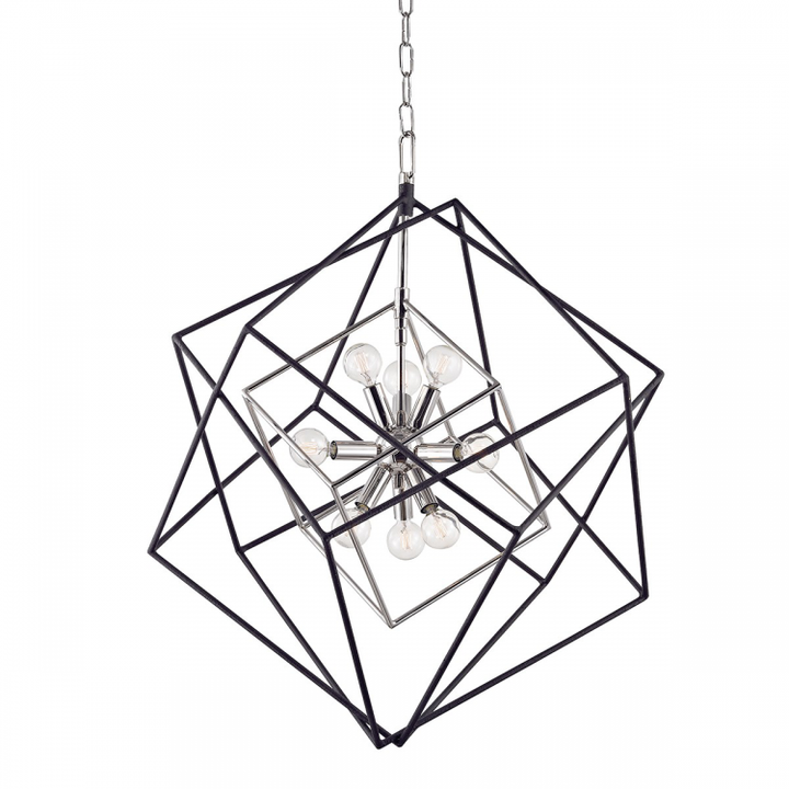 Roundout 9 Light Pendant