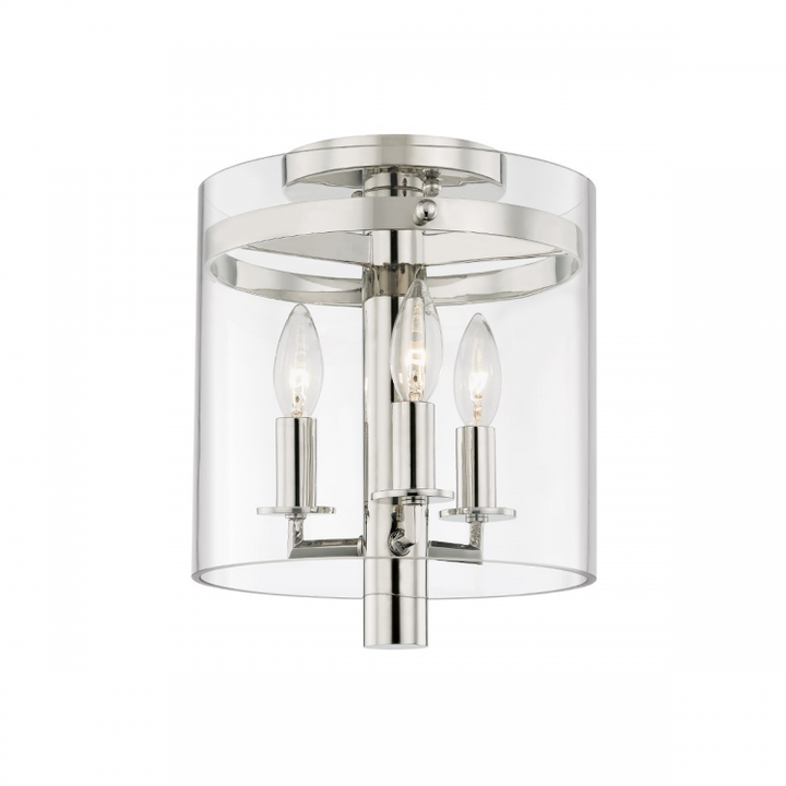 Baxter 3 Light Flush Mount