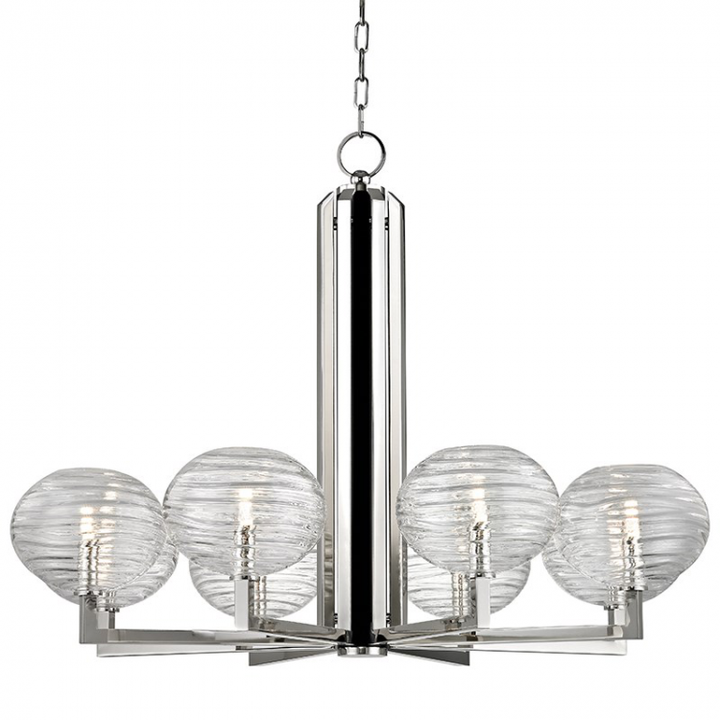 Breton 8 Light LED Chandelier