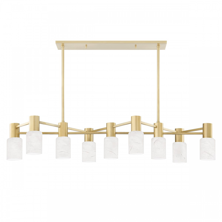 Centerport 9 Light LED Linear Chandelier