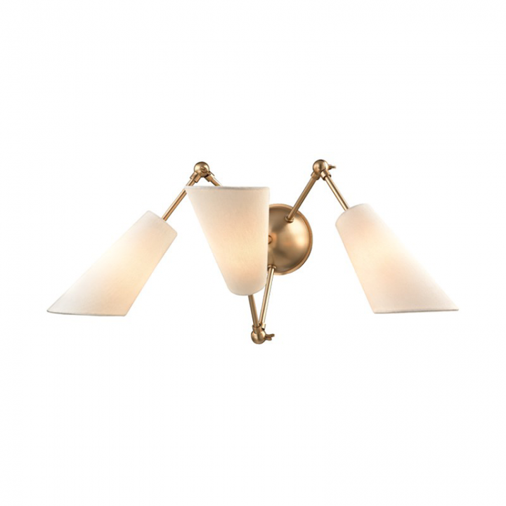 Buckingham 3 Light Wall Sconce