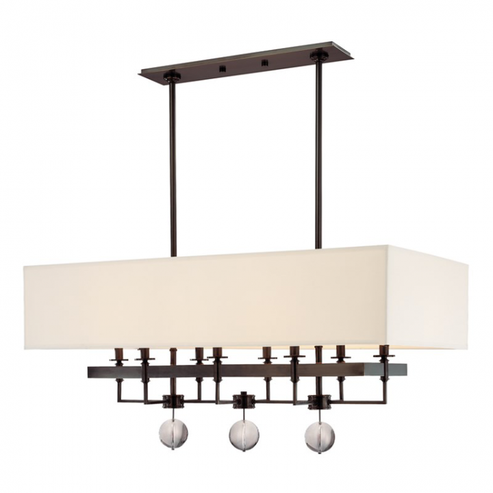 Gresham Park 8 Light Linear Chandelier