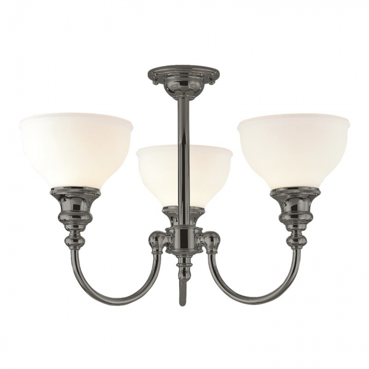 Sutton 3 Light Semi Flush Mount