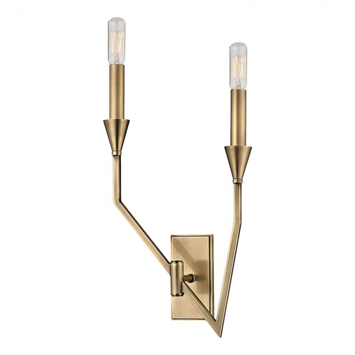 Archie 2 Light Left Wall Sconce