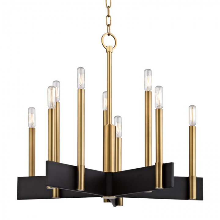 Abrams 10 Light Chandelier