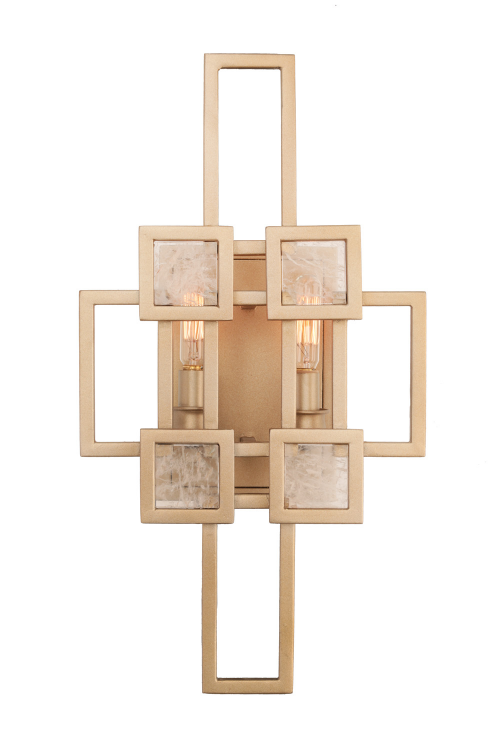 Metropolis 2 Light Wall Sconce