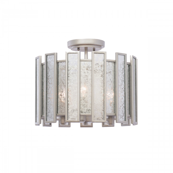 Palisade 3 Light Semi Flush Mount