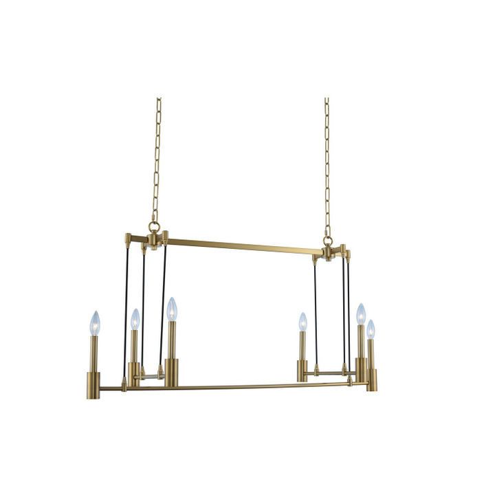 Kingston 6 Light Linear Chandelier