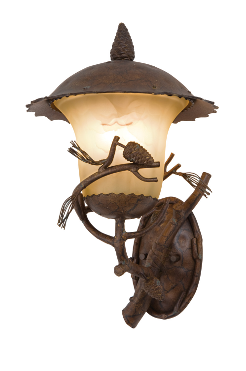 Ponderosa 3 Light Outdoor Wall Sconce