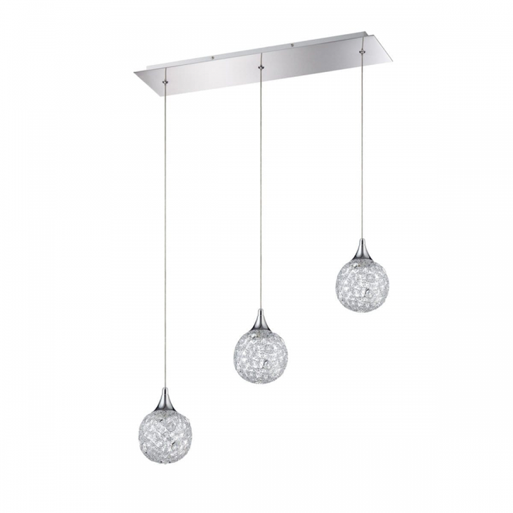 Solaro 3-light Linear Chandelier