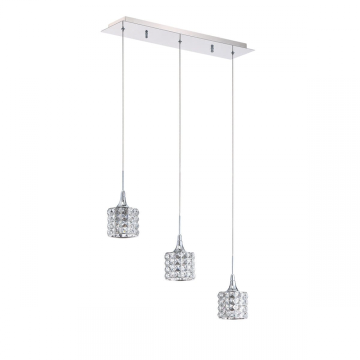 Lustra 3-light Linear Chandelier