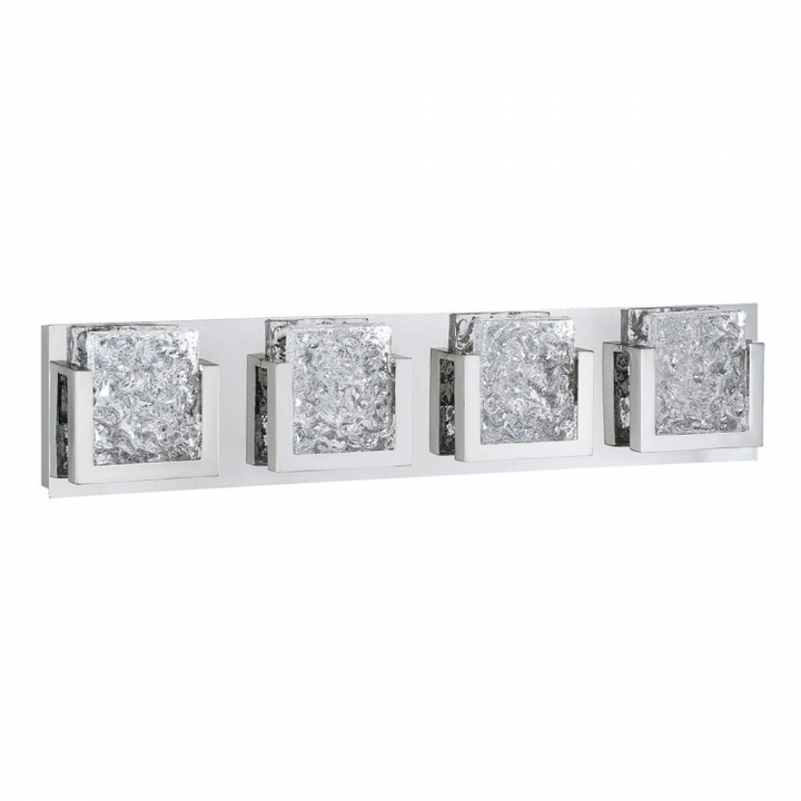 Ice-lava 4-light LED Vanity