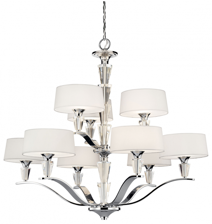 Crystal Persuasion 9 Light Chandelier