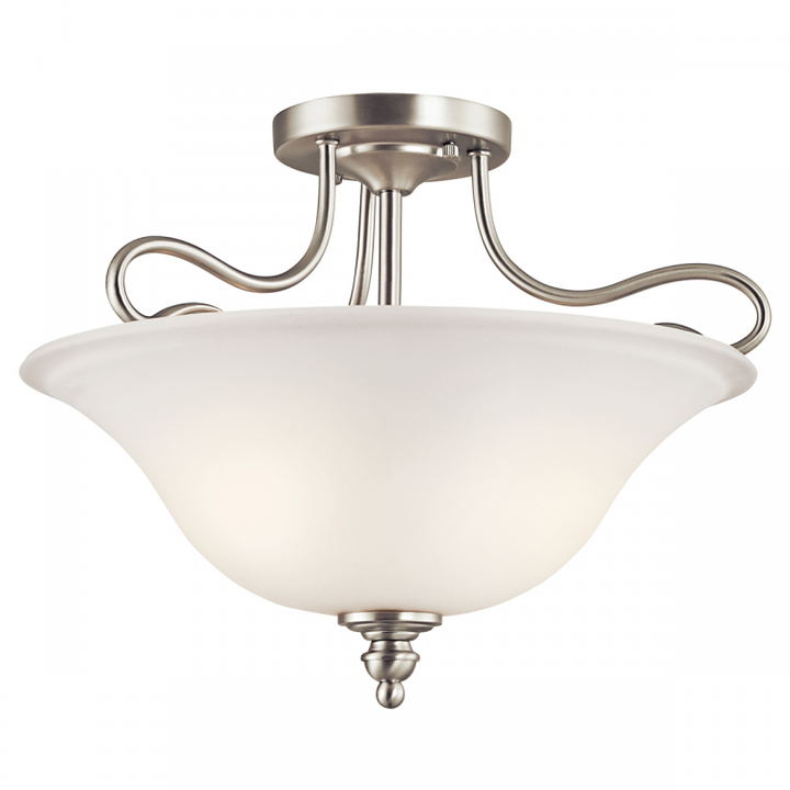 Tanglewood 2 Light LED Semi Flush Mount