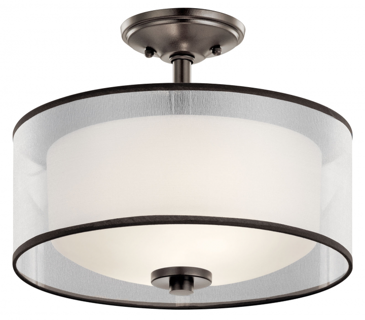 Tallie 2 Light Semi Flush Mount