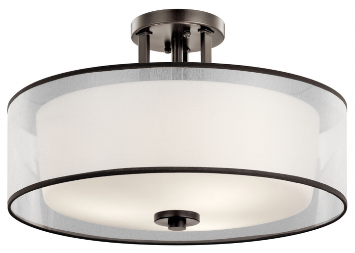 Tallie 3 Light Semi Flush Mount