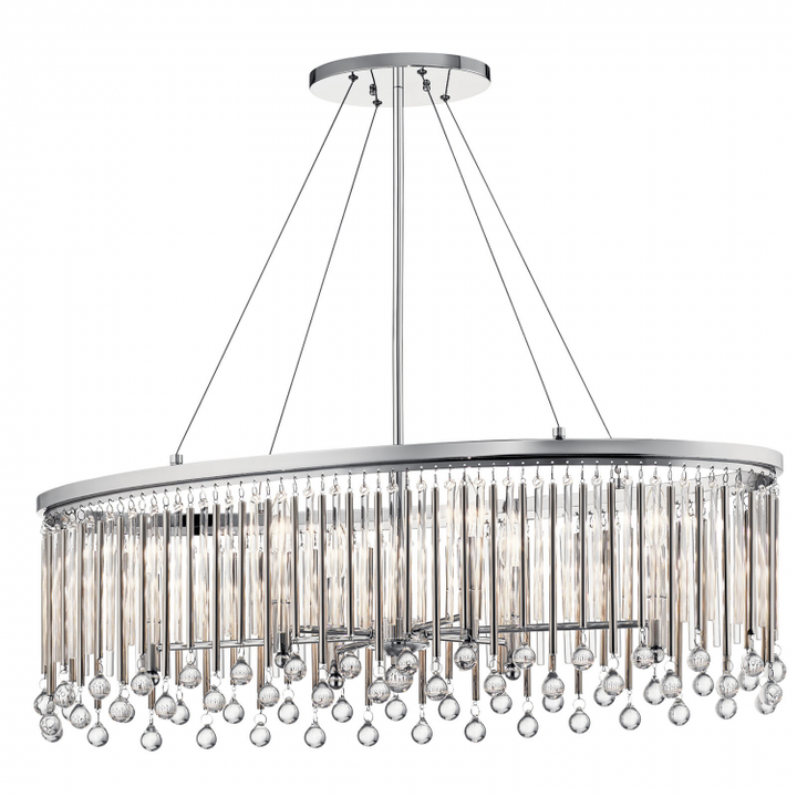 Piper 6 Light Linear Chandelier