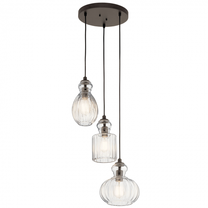 Riviera 3 Light Pendant