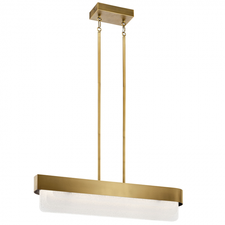 Serene 2 Light LED Linear Chandelier